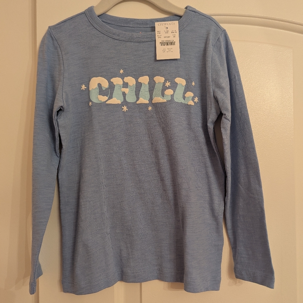 NWT JCrew Crewcuts Girls Long Sleeve Tshirt